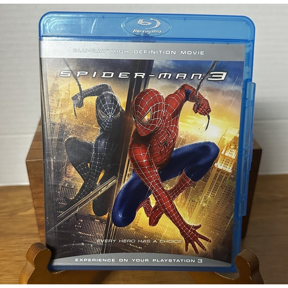 Spider-Man 3 Blu-ray Disc ~ Marvel ~ Columbia Pictures‎ ~ PG-13 ~ High Def